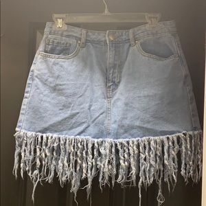 Jean skirt